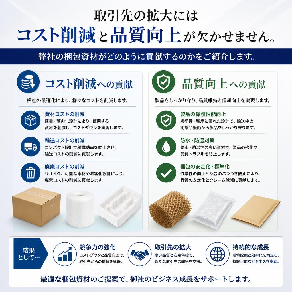 コスト削減と品質向上