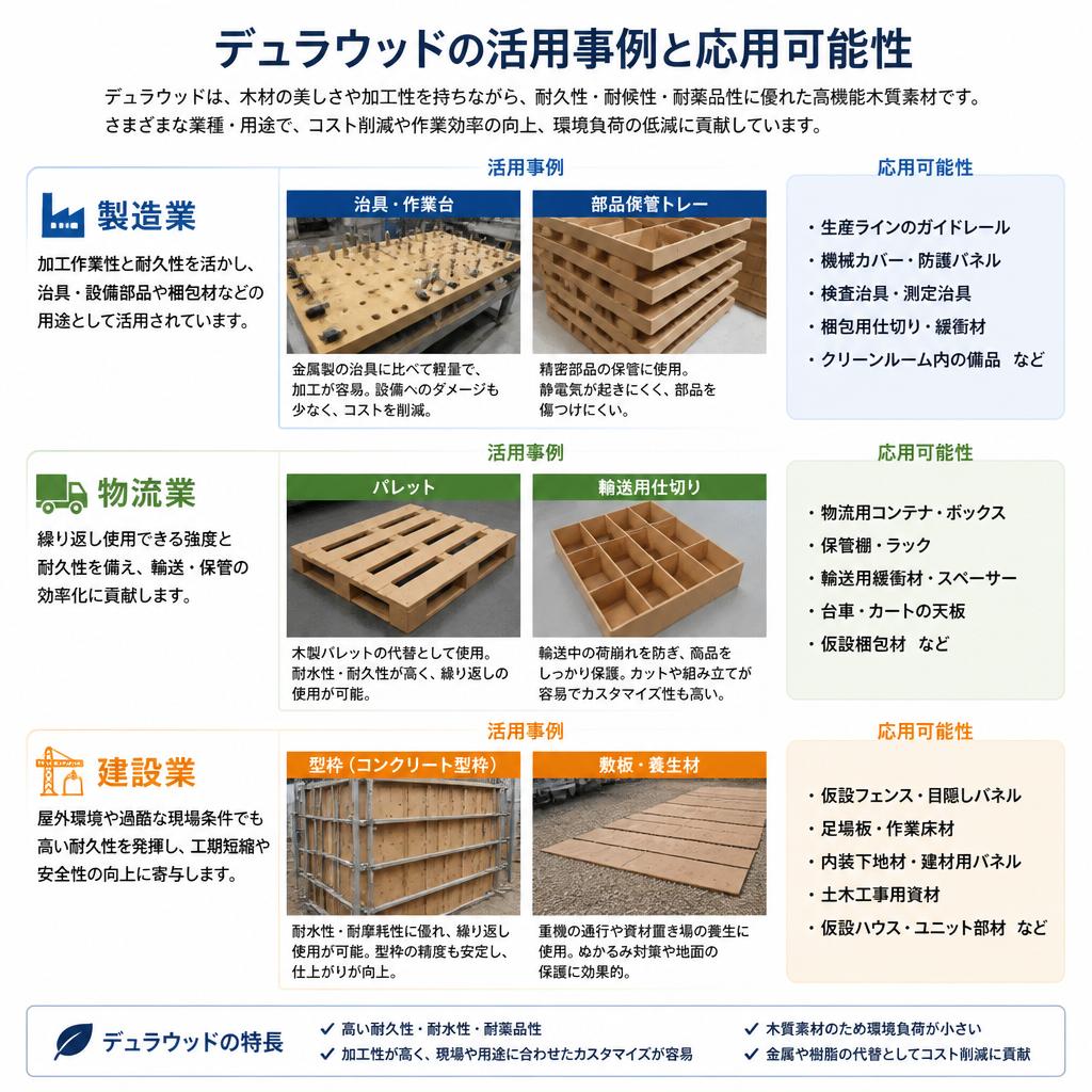 デュラウッドの魅力的な利用方法